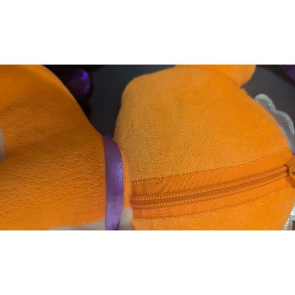 Disney Princess Palace Pets Pumpkin Plush purse Orange Cat 15" Stuffed Animal - Picture 4 of 7